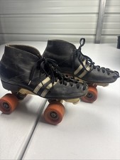 Vintage Riedell 265 Speed Roller Skates-MENS 8 Women's 8.5-9 LABEDA WHEELS READ