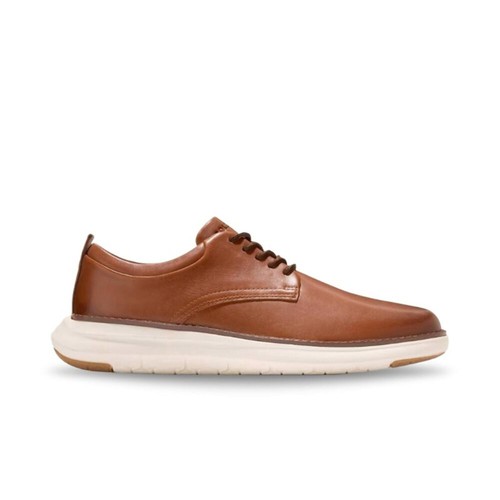 Cole Haan Grand Remix Oxford - Scarpa Uomo In Pelle Con Intersuola Flowerfoam E Suola In Gomma, Classica Oxford Plain Toe
