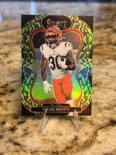 2025 Panini Select Chase Brown Suite Level Snake Skin /2 #357 SSP Bengals 