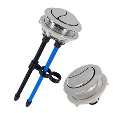 1.89in/48mm Toilet Tank Button Thread Diameter Toilet Push Button,Adjustable ...