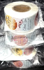 ⭐ 2,000 LABELS ⭐ ((4 ROLLS)) THANK YOU FOR SUPPORTING MY SMALL BUSINESS STICKERS