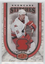 2006-07 Flair Showcase Showcase Stitches Justin Williams #SS-JW 2d8