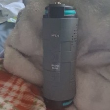 Portable Bluetooth Speaker Cylindrical Portable Speaker with NFC, Gray/Black