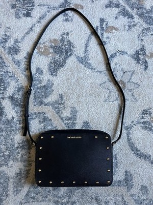 Michael Kors Jet Set Sandrine Studded Crossbody Bag 