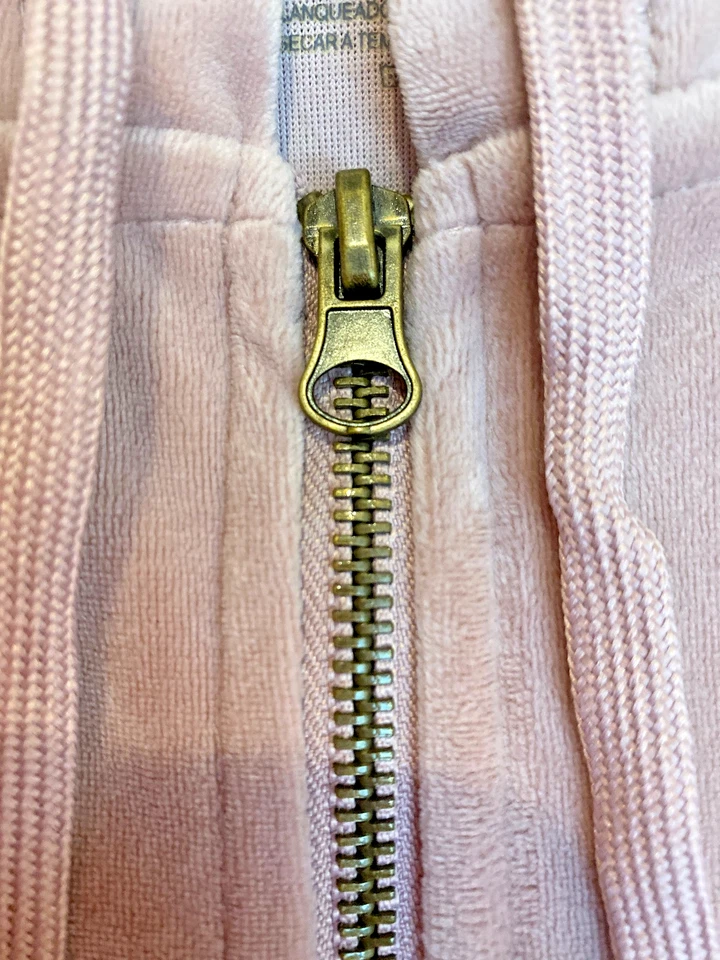 Conjunto de 2 piezas de chaqueta y pantalón con capucha de terciopelo HUE para mujer - conjunto acogedor y cómodo Foto 3 de 4