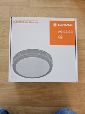 LEDVANCE Surface Bulkhead 300 LED Deckenleuchte 15W 1400lm 3000K IP65 Neu