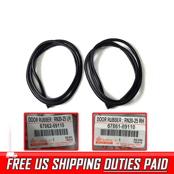 Wetterstreifen TUR Gummidichtung L+R FÜR Toyota Hilux RN20 RN25 Pickup 1972-1978-image