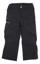 Vaude Kinder Jungen Outdoor Hose Lang Funktional Windproof 80 Schwarz Größe 104