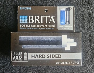 2 Filters Brita Replacement Water Bottle For Hard Sided & Sport Model BB06