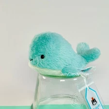 AUTHENTIC Jellycat Fluffy Whale- NWT- FAST SHIP
