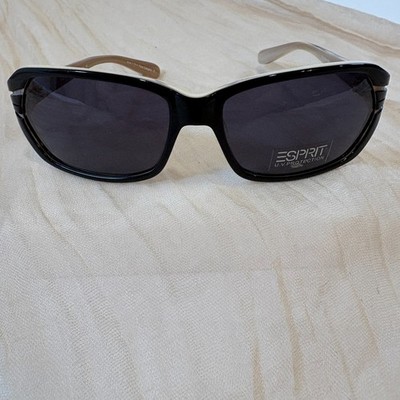 NEW ESPRIT ET 17637 CHOCOLATE/CREAM TINTED LENSES AUTHENTIC SUNGLASSES 59-16