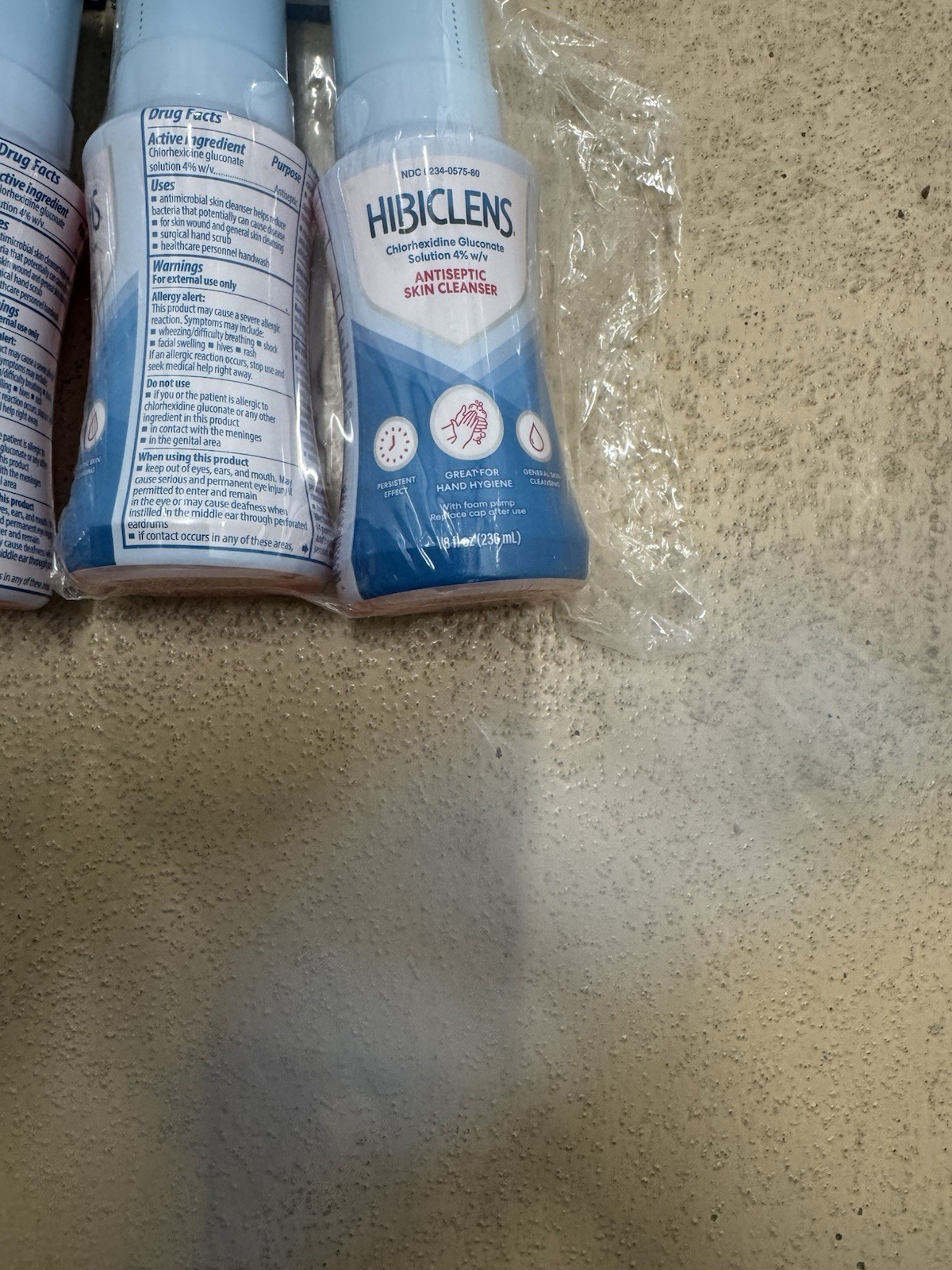 6x Hibiclens Antiseptic Skin Cleanser Foaming 4% CHG 16oz Pump Bottle 8oz