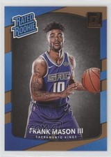 2017-18 Panini Donruss Rated Rookies Frank Mason III #167 0w8