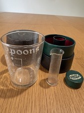 Vintage Regnas Medicine Glass Minim Measure Set – Boxed – c.1930s–40s