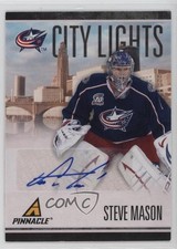 2010-11 Panini Pinnacle City Lights Signatures 63/100 Steve Mason #75 Auto 18gt