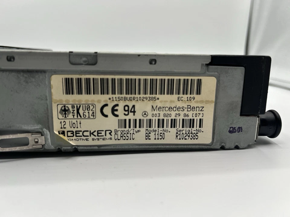 Mercedes CLASSIC Becker BE1150 Radio R129 R170 W124 W140 W202 W210 0038202986 - Bild 3 von 4
