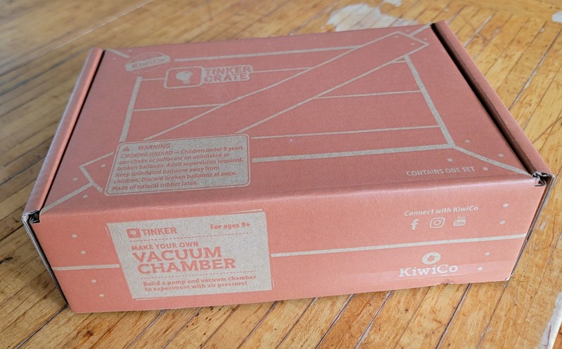 Kiwi Co Tinker Crate Make Your Own Vacuum Chamber