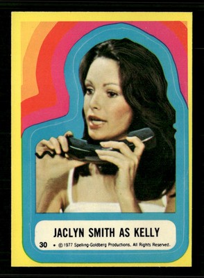 1977 Topps Charlie's Angels #30 Jaclyn Smith As Kelly Stickers(B)