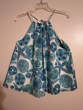 Lilly Pulitzer For Target Sea Urchin For You Halter Swing Top Size S