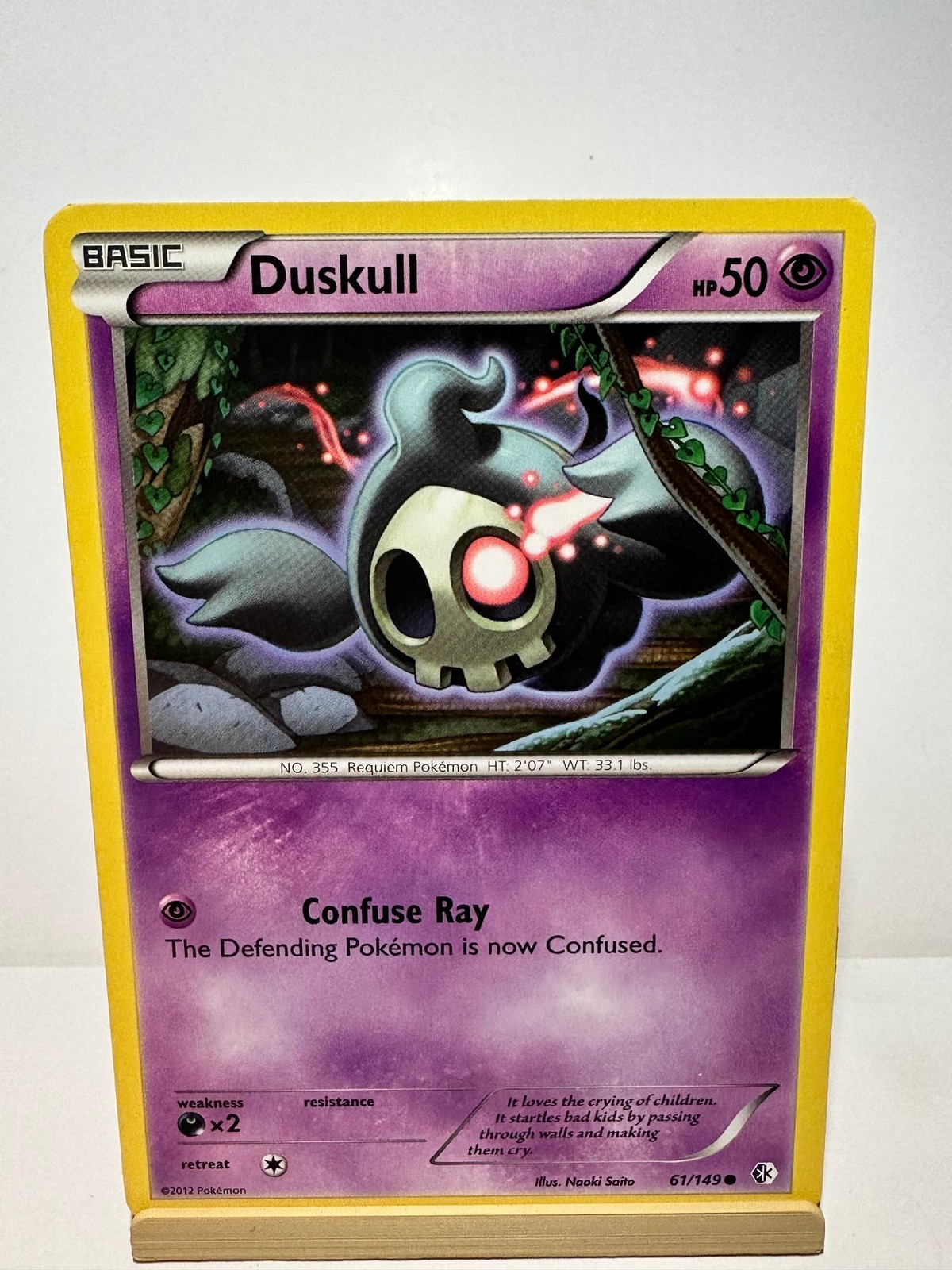 Duskull 61/149 Common Boundaries Crossed Pokemon Near Mint