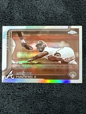 2025 Topps Chrome - Michael Harris II #230 Sepia Refractor Atlanta Braves