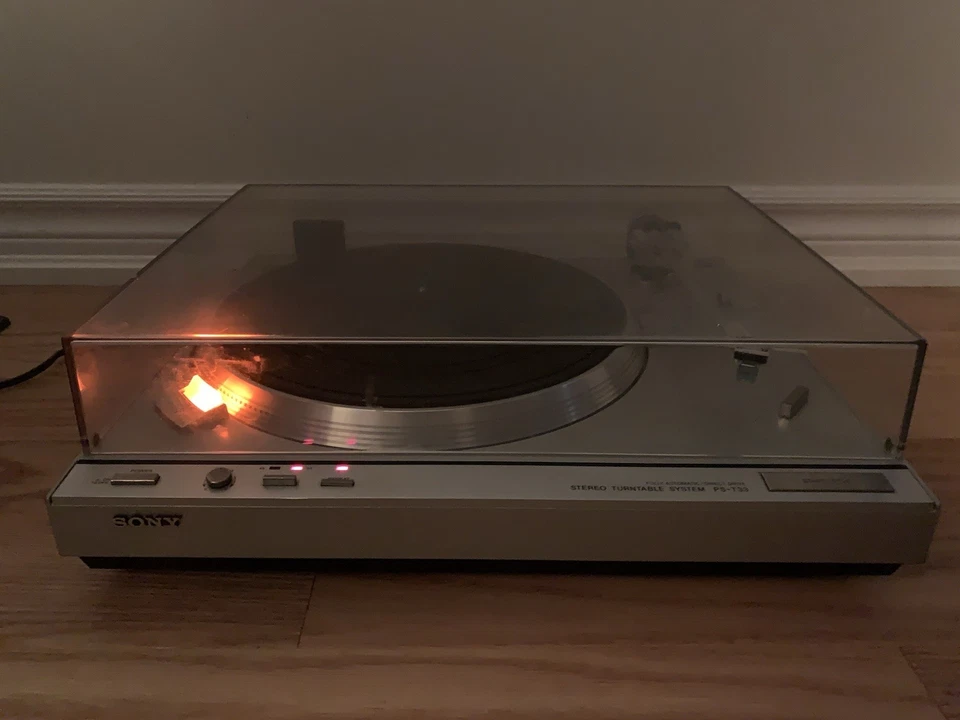 SONY PS-T33 Stereo Turntable Full-Auto Direct Drive Record Player JAPAN 1981 - Image 3 of 4
