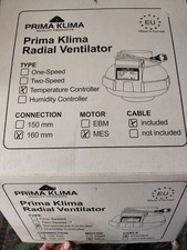 Prima Klima Ventilator 160mm Grow Thermostat