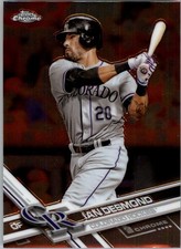 2017 Topps Chrome #27 Ian Desmond - BB
