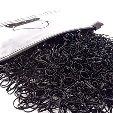 1500 Pcs Mini Hair Rubber Bands Non Slip Rubber Hair Bands for Girls