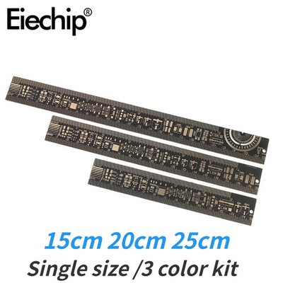 15/20/25cm PCB Ruler Kit Electronic Engineer Multifunctional Measurement Tool