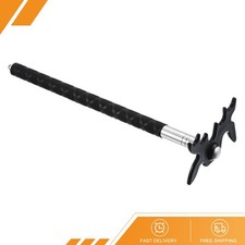 Retractable Billiards Cue Stick Bridge Silicone Handle Pool Cue Accessory Black