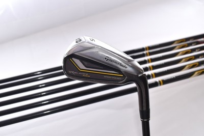 7 Stück TaylorMade ROCKETBLADEZ MAX Eisensatz 5-6-7-8-9-P-A Flex Regular...