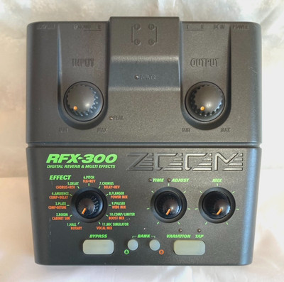 Zoom RFX-300 Digital Reverb & Multi Effects Processor Made in Japan free shippig