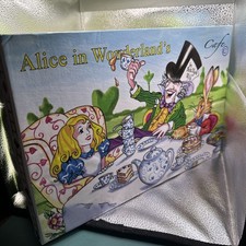 Alice In Wonderland Tea Set. Cafe CIB. See Pics For Inside Box Too New