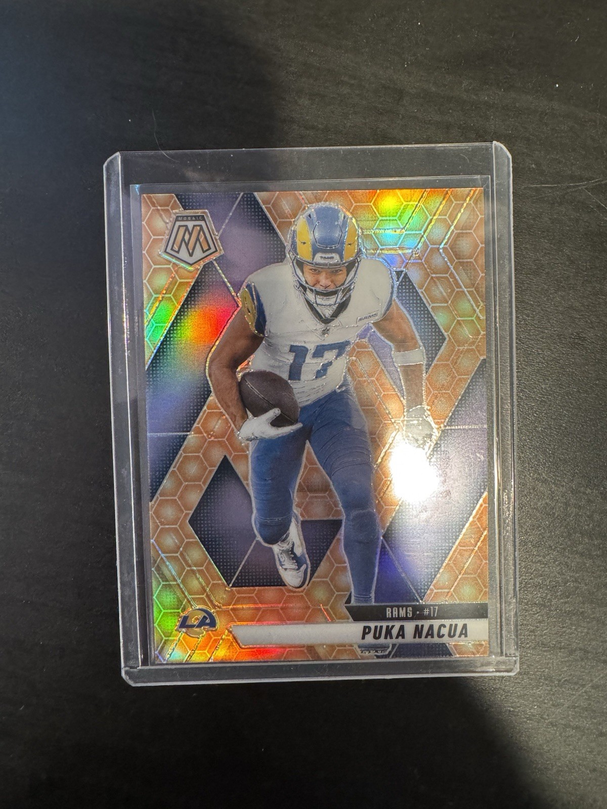 Puka Nacua HONEYCOMB Prizm #102 CASE HIT SSP - 2025 Panini Mosaic (MINT) 💎🔥