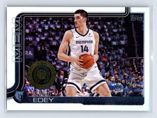 2025-26 Topps #186 Zach Edey Memphis Grizzlies