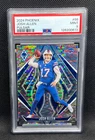 JOSH ALLEN Pulsar 009/200 PSA 9 Mint - 2024 Panini Phoenix - Buffalo Bills #86