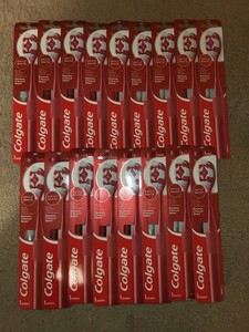 Colgate Optic White Toothbrush Lot of 17 Total Soft Bristle New Unopened