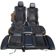 15-23 Dodge Charger Scat Pack Daytona Front Rear Seats Leather Suede Black Heat