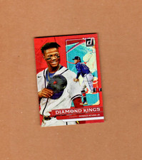 2022 Panini Donruss - Diamond Kings Ronald Acuña Jr. #16 Holo Red