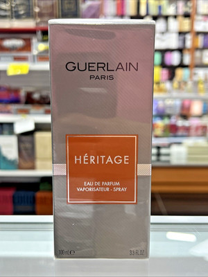 Guerlain Paris Heritage Eau De Parfume 3.3 oz 100 Ml New Sealed Box *Authentic*