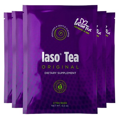 Iaso Brewed Tea Original 5 Pack 10 Sachets TLC Cleansing Drink Formula.