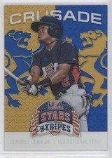 2015 Panini Stars and Stripes Crusade Blue Cordell Dunn Jr #24 g6w