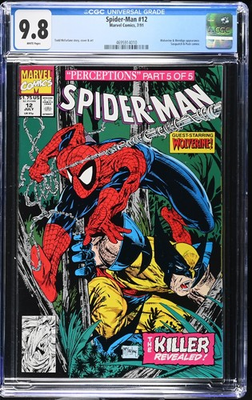 #ad SPIDER MAN #12 CGC 9.8 TODD MCFARLANE COVER $500.00