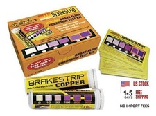 Phoenix Systems 3006-B Brake Fluid Test Strip Kit, 100 Test Strips and 100
