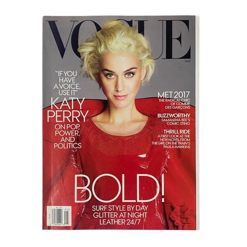 Vogue Magazine May 2017 Katy Perry Cover No Label VG