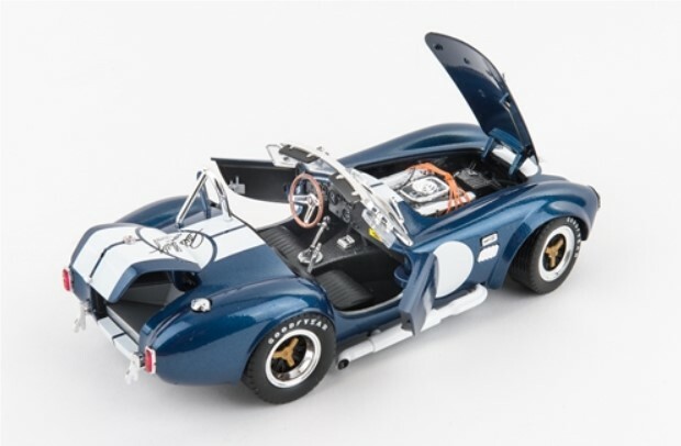 SHELBY COBRA 427SC BL　1/18 scale Kyosho 1/18 Shelby Cobra 427 S/C Diecast Model (Sapphire Blue