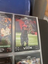 2007 Topps Chrome FOOTBALL SET 1-165 With Michael Vick #TC111 W/ Peyton Manning
