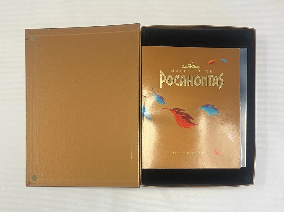 Walt Disney Masterpiece Pocahontas Exclusive Deluxe Video Edition VHS Authentic - Imagem 2 de 4