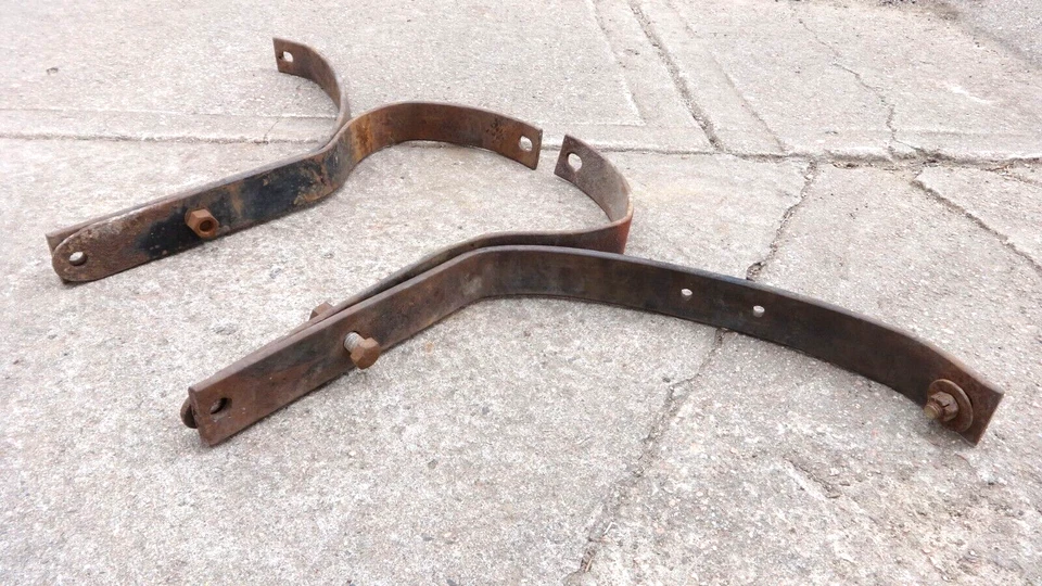 Ford Truck 1940 1941 soportes de parachoques delanteros par original camioneta 1/2 tonelada '40 horas Foto 4 de 4